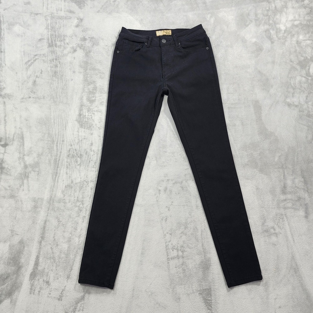 Hybrid & Company Pants Womens L Black Twill Jegging Slim Ankle Stretch Casual